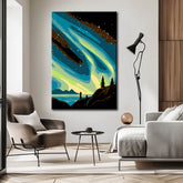 Painting by Numbers Beautiful Northern Lights